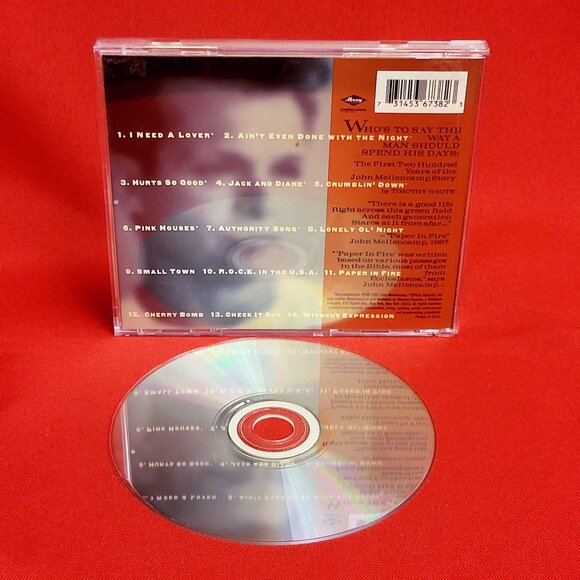 John Mellencamp The Best That I Could Do 1978 - 1988 Audio CD 1997 - Picture 8 of 8